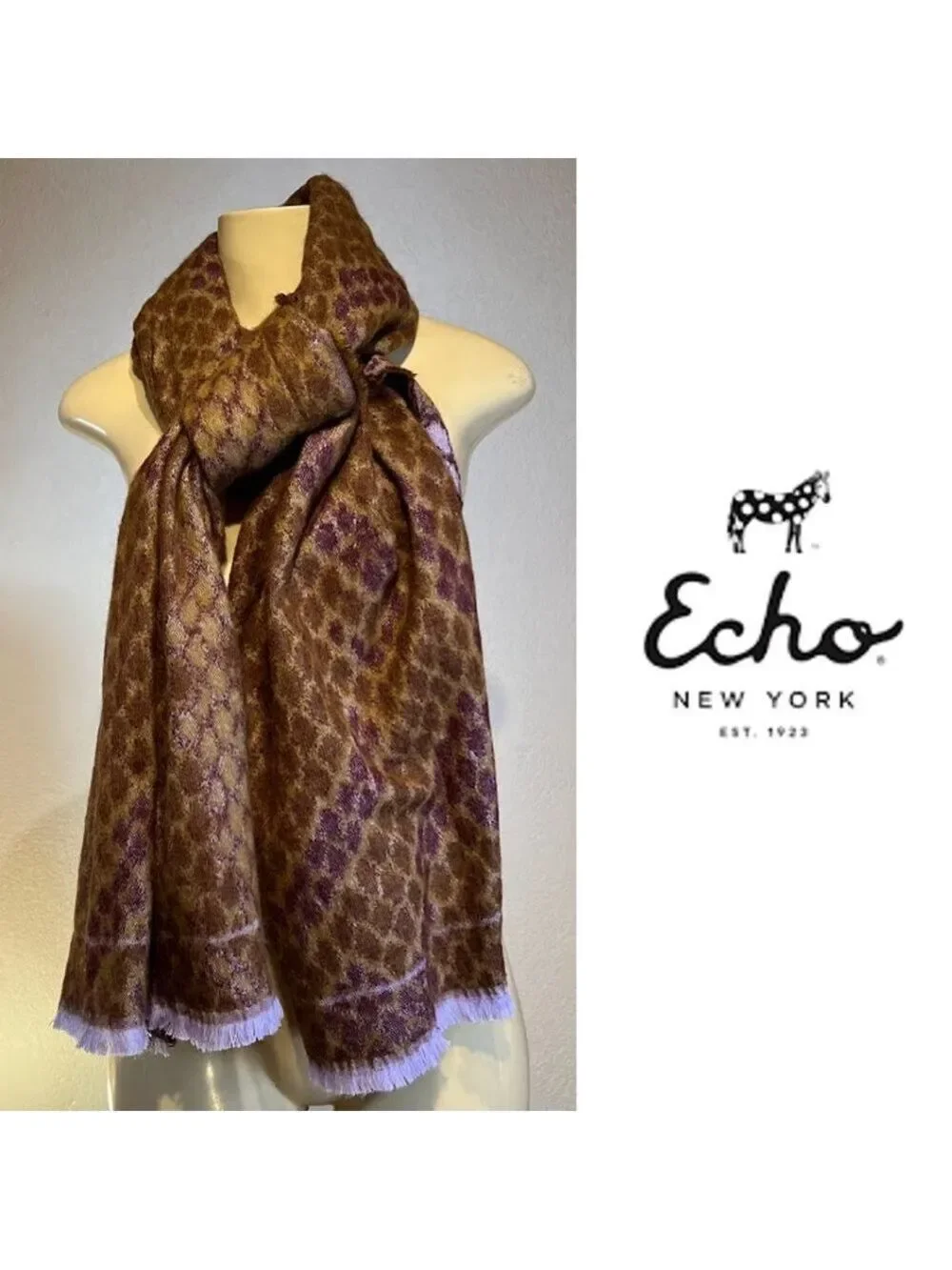 ECHO - London - Wrap / Scarf - One Size NWT $118